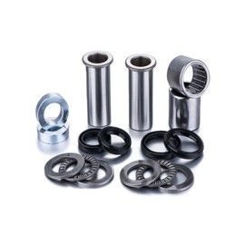 [Factory Links] Dirt Bike Swing Arm Bearing Kits compatible with some: Kawasaki KX 125 (99-05), KX 250 (99-07)