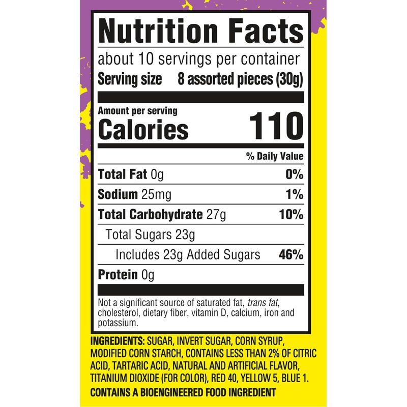 SOUR PATCH KIDS Fruits Mix Soft & Chewy Candy, Share