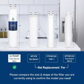 TEEHAY 3 PACK - ULTRAWF Frigidaire Water Filter Replacement Frigidaire TEEHAY TH-03