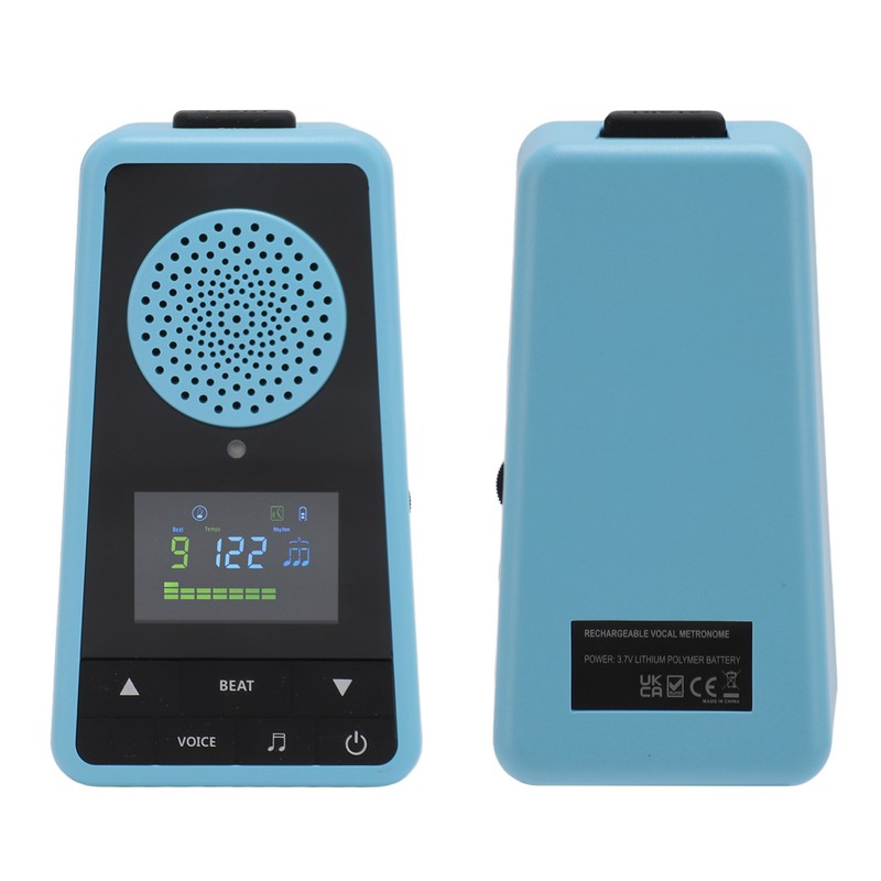 AM 718 Rechargeable 2 in 1 Electronic Digital Metronome 1300mAh