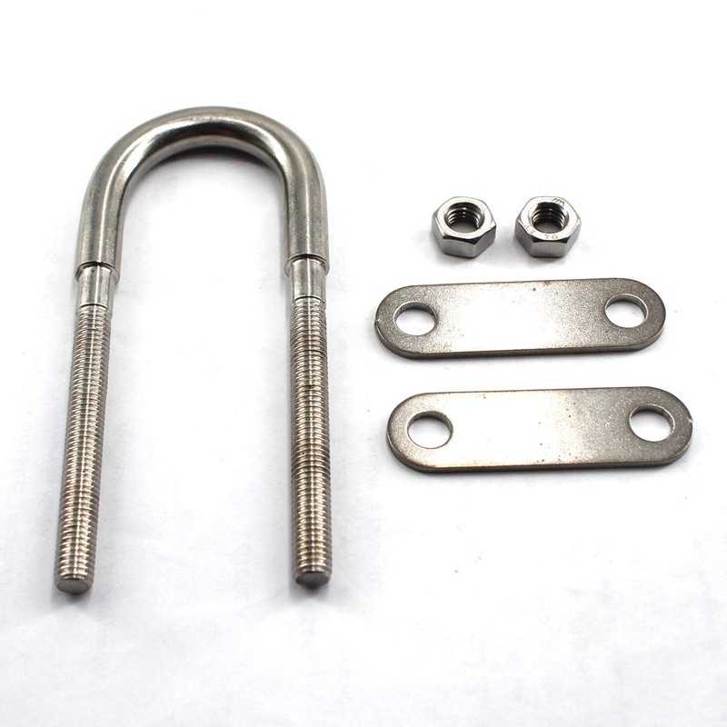M10 x 130 U-Bolt 304 Stainless Steel U Bolt (Pack