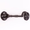 Black Traditional Cast Iron 4" Cabin Hook & Eye -