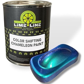 LiME LiNE Chameleon Color Changing Urethane Basecoat: Ready to Spray: (Green, Purple, Blue) 1 Quart