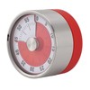 Mechanical Countdown Timer 60 Minute Magnetic Stainless Steel Visual Kitchen