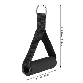 Exercise Resistance Bands Handle Set, 4PCS Workout Bands with Handles, Home Workouts Resistance Bands Handle Set for Men Women Indoor Outdoor