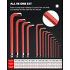 ROTATION 14PC Jumbo Hex Key Set - Metric 1.5-19mm Long