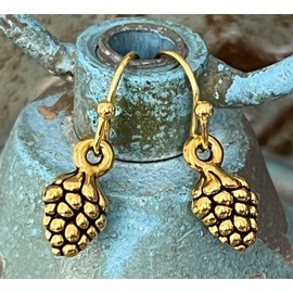 Little Pinecone Earrings Nature Fall Jewelry Earrings for Women #3298FE362