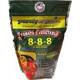 2.25lb Purely Organic Products LLC Tomato & Vegetable Plant Food 8-8-8