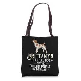 French Brittany Spaniel Gift Puppies Owner Lover Tote Bag