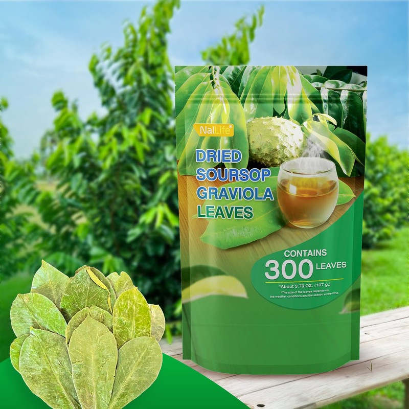 NalLife Soursop Leaves for Tea 300 Leaves