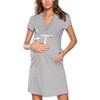 Italian Fashion women’s IF maternity nursing nightgown J4J 0114 -
