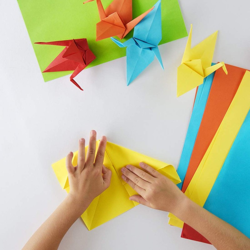 Papel de color A4, 100 hojas, 10 colores diferentes