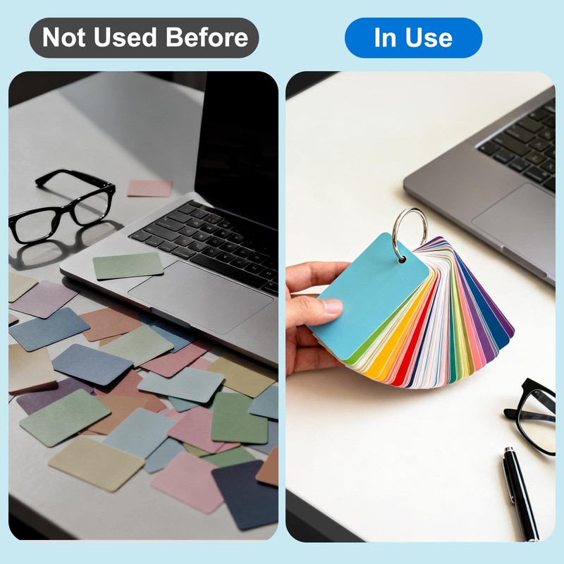 Yutzhre 80Pcs 2 Inch Loose Leaf Binder Book Rings, with