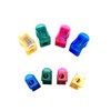 Septal Plastic Sharpener Set 4 Pcs Pencil Sharpeners with Cover