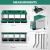Tgeyd Nesting Boxes - 3 Holes for Laying Eggs -