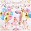 Sweet Sassy And Seven Birthday Decorations Girls Include Donut Sweet