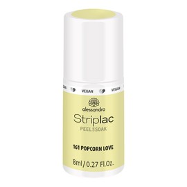 alessandro Striplac Peel or Soak Nail Polish -161 Popcorn Love for Women - 0.27 oz