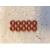 Jura Original OEM Red Silicone O-Rings, High Pressure, High Temperature - 10 Ea