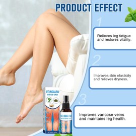Herbal Spray- Improves Blood Circulation,Professional Varicose Veins Treatment for Legs Sprays,Veinguard Herbal Spray,Natural Ingredients Leg Treatment for All Skin Types (2PCS, 30ml)