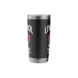 Liverpool United Kingdom Travel City Adventure Stainless Steel Insulated Tumbler