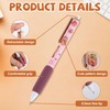 Erasable Gel Pens 4Pcs Lovely Capybara Gel Pen with Soft