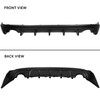KUAFU Rear Bumper Lip Diffuser Compatible with 2014-2016 Lexus IS250