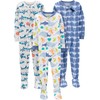 Simple Joys by Carter's - Pijama de algodón ajustado con
