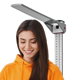 Helsevesen Wall Mounted Stadiometer Professional Aluminum Telescopic Height Measuring Rod 24-82 inch, 2024 New