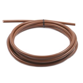 Xenterio 6 mm² H07V-K Electrical Distribution / Meter Cabinet Wiring Kit (Cable Set) with 25 Pieces Insulated Wire End Ferrules, Cable Lengths: 3 m/1 m/1 m, Wire Colours: Brown, Blue, Green-Yellow