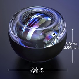 Gyro Hand Trainer, Wrist Trainer Ball, Forearm Trainer and Muscle Trainer