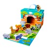Mertens Zoo in Travel Suitcase, Toy for Children from 1.5