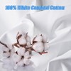 5 Yard White Twill Cotton Canvas Fabric,Natural Thick Cotton Poplin
