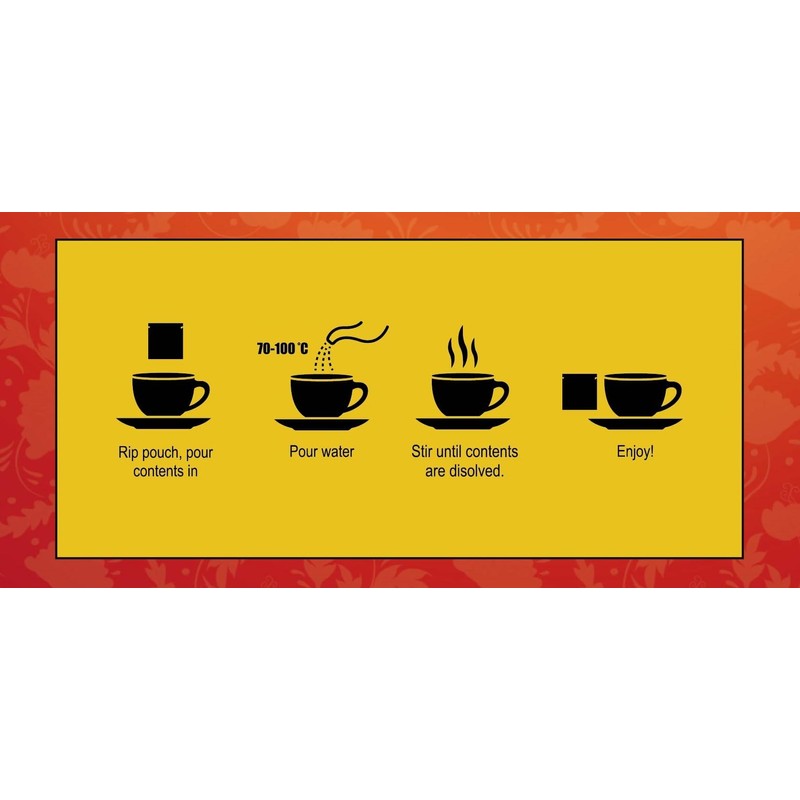 GT Instant Brown Sugar Ginger Tea, 10.58 Ounce Box (20