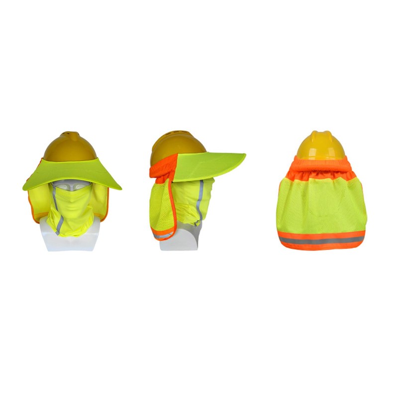 URTERYSER Reflective Sun Shade for Hard Hats Safety Helmets Neck