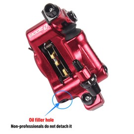 Lixada Hydraulic Brake Disc Brake Disc Brake Bicycle Hydraulic Disc Brakes Aluminum Alloy Front Rear