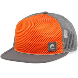 Sunday Afternoons Unisex-Adult Vantage Point Trucker, Bright Orange, Medium/Large