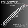 VENDAV Aluminum Motorcycle Ramp, 7.5 ft Folding Dirt Bike Ramp