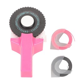 Embossing Label Maker Small Portable Ergonomic Design Manual Handheld Label Printer for Scrapbooking DIY