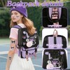 Amazluck Cute Backpack, Kawaii Large Capacity School Bag, Cartoon Stylish