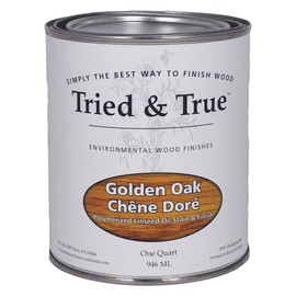 Tried and True Finish and Stain, Golden Oak, Quart