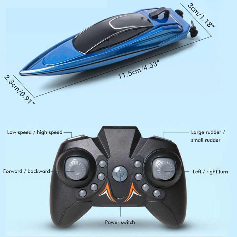 RC Boat High Speed Remote Control Boat for Pools and