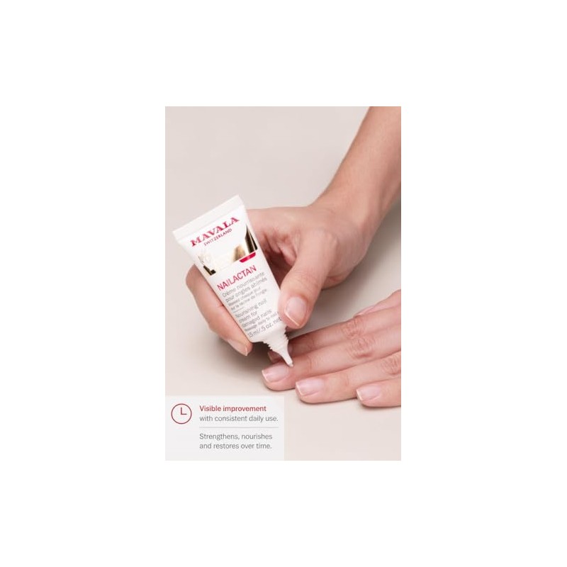 Mavala Nailactan Crema Nutritiva para Uñas Dañadas, 14.2 ml (0.5
