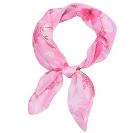 FAIRYGATE Seidenschal Damen Elegante Chiffon Seidentuch Haare Elegant Satintuch Halstuch Seide Damen Bandana Tuch Kopftücher Damen Taschentuch Ansatz Scarf DA2808