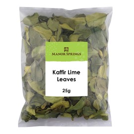 Dried Kaffir Lime Leaves 25g by Manor Springs