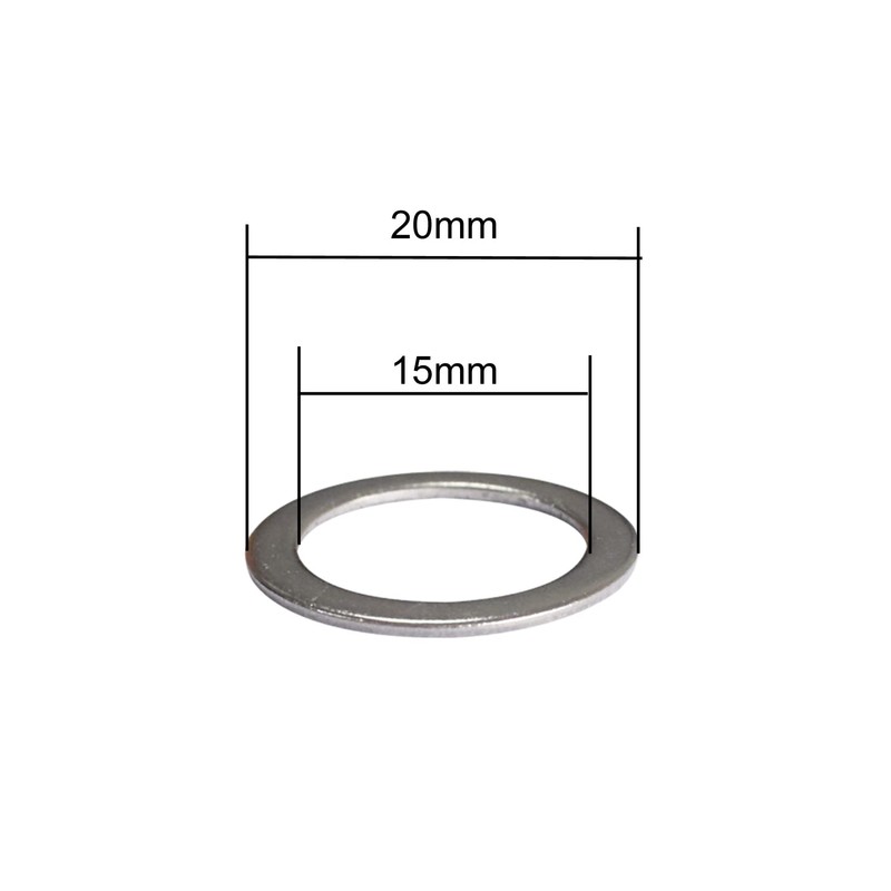 Lotatheta 5 x Pedal Washers 20mm x 15mm w/ 1mm