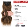 Xtrend 16Inch Wavy Hair Extensions Clip in Hair Extensions Synthetic