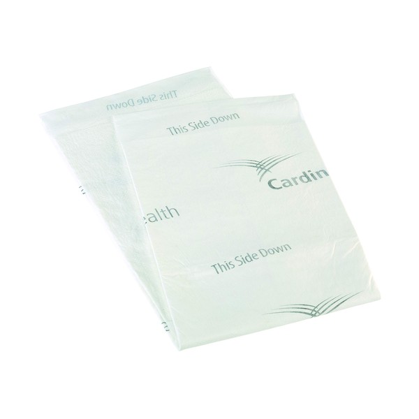 Cardinal Health Premium Disposable Underpad,White, Extra Absorbency, 24" x 36"