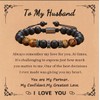 WDong Gifts for men, mens gifts bracelets with Tiger Eye