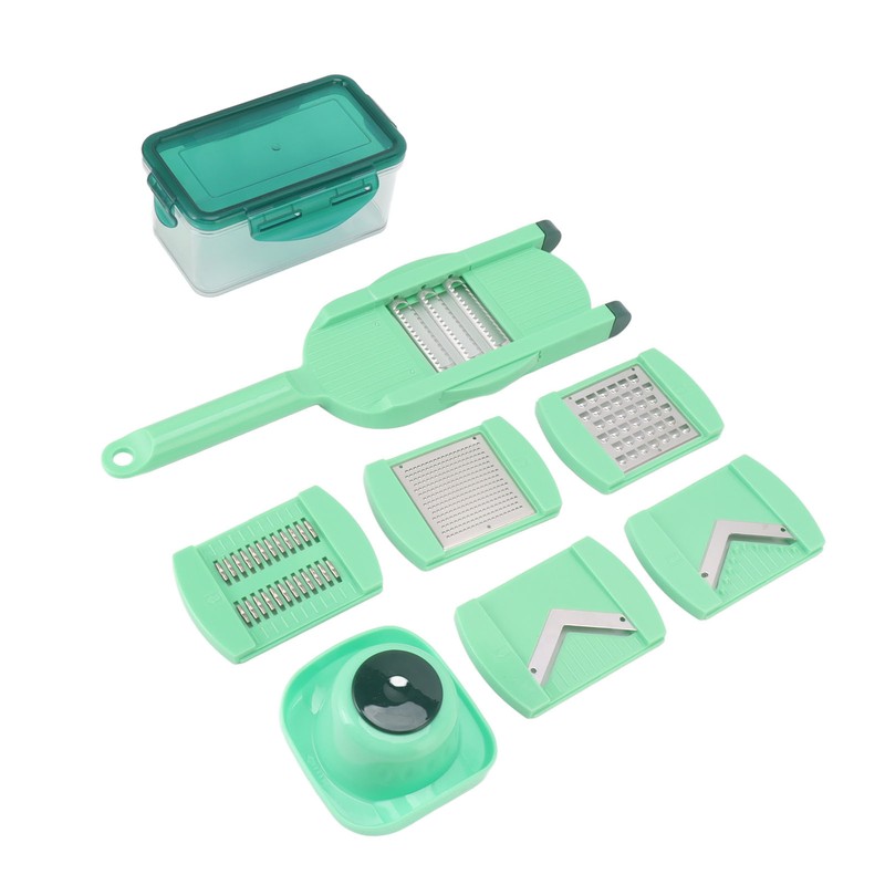 Vegetable Shredder Multifunction Stainless Steel Blades Dishwasher Safe Veggie Chopper