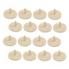 Outanaya 20pcs Wooden Golf Ball Markers Custom Golf Tee Markers